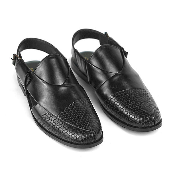 Textured Heritage Peshawari Chappal