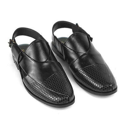 Textured Heritage Peshawari Chappal